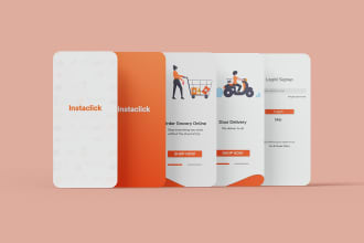 design splash and onboarding screens for android and ios