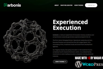 develop responsive wordpress website