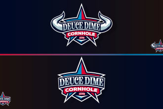 do aesthetic and mascot logo design for your business