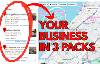 do 21000 google maps citations for local SEO, rank business in local 3 pack