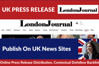uk online press release distribution on london journal