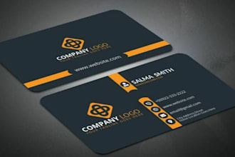 design modern business card or business card design for you