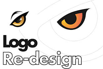 redesign or update your existing logo creatively