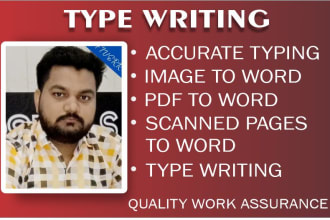 do fast typing, retype scanned documents, edit microsoft ms word document