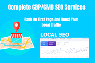 do gbp optimization and gmb SEO services for  local website