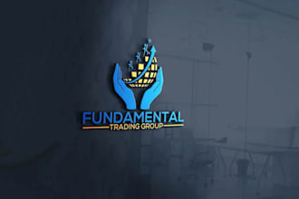 make a amazing high quality fundamental trading group logo
