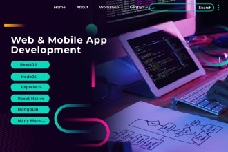 be your full stack web developer