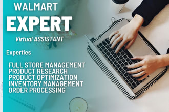 expert walmart virtual assistant, walmart store manager