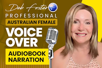 be your female audiobook narrator