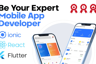 develop mobile app development for both iphone and android