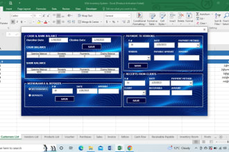 create inventory management system using excel, vba, and macro