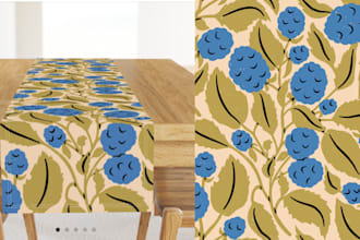design repeat patterns for fabric, wallpaper, your products
