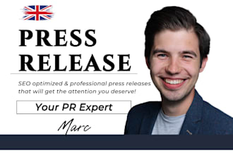 craft premium SEO press releases in english for maximum attention