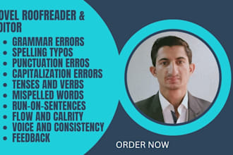 be your professional novel editor