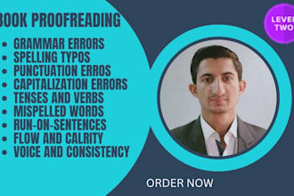 do book proofreading professionally