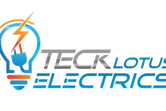 design creative electrical bulb logo for your company
