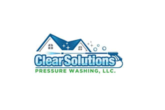 do cleaning, pressure washing and power washing logo design