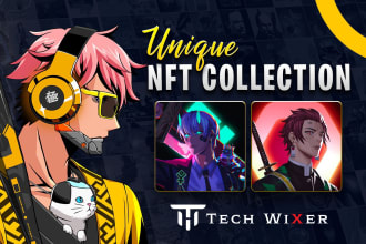 3d nft art, 3d nft character, nft design, 3d nft collection, 3d art, nft model