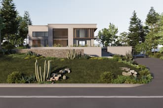 create 3d exterior and interior renderings