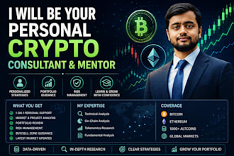 be your personal crypto consultant and mentor