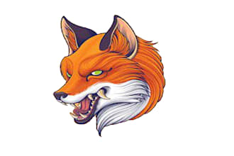 design creative japanese fox logo for you in just 1 day