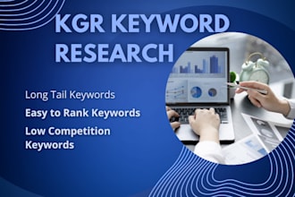 do kgr keyword research and competitor analysis