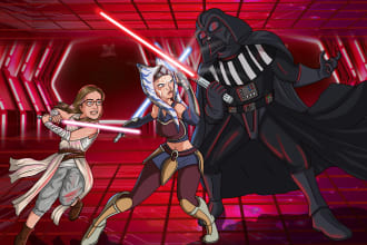 draw you into star wars character