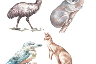 paint a watercolor illustration in a realistic style
