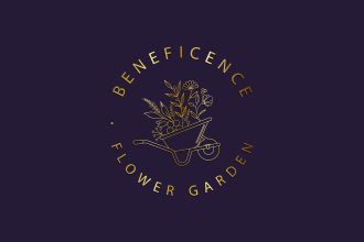 design elegant hand drawn botanical boho logo