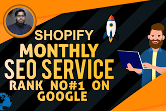 advance shopify SEO for 1st page google ranking to boost shopify sales