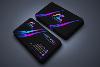 do professional luxury business card design