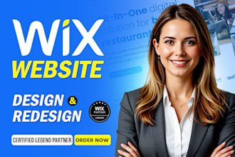 design, develop, or redesign your wix website, wix studio website, figma to wix