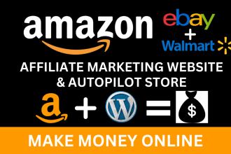 setup affiliate marketing autopilot amazon affiliate website store with autoblog