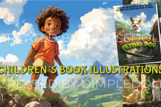 create awesome childrens book illustrations
