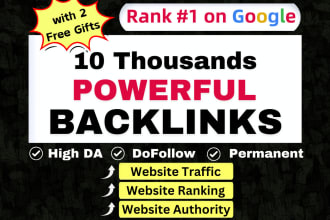 do website promotion by seo dofollow contextual backlinks for top google ranking