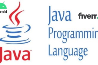 write java programming and android app projects