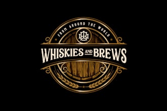 do an awesome professional steampunk logo design