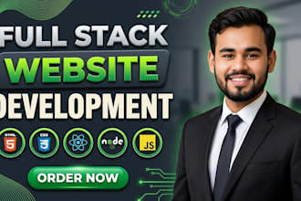 full stack web developer full stack developer for custom website development