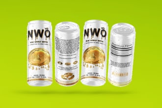 do label and logo for can,beer,beverage,wine,milk,juice,energy drink,soda,water