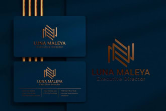 draw a unique business card or advertising or greeting card