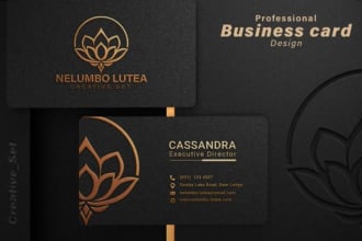 design letterhead template, business card and stationery