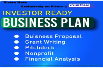 develop investor worthy business plan for startups, sba, loans