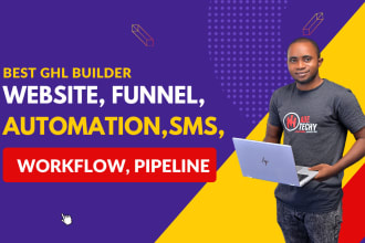 do gohighlevel website, automation, sales funnel and workflow in go high level