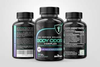 create 3d bottle renders
