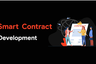 develop smart contracts for ethereum, algorand, or polygon