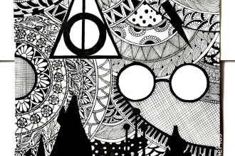 mandala patterns, print ready designs tees, boxers and much more