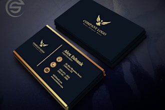 design digital business card or visiting card with qr code