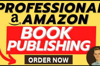 do professional amazon kdp book publishing