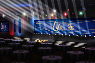 design a stage for your event