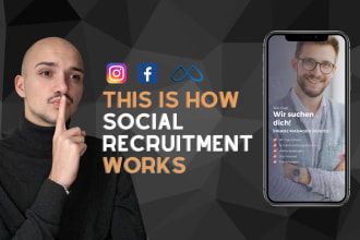 do 1 on 1 coaching for social recruiting campaigns for facebook ads